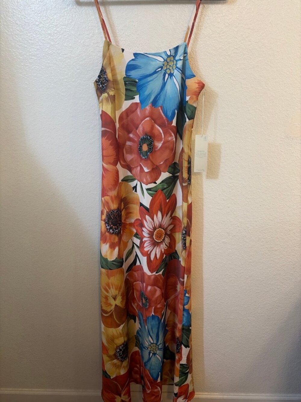 Calypso St. Barth Women's Floral Slip Maxi Dress Multicolor Size Small NWT - Picture 3 of 6